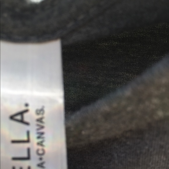 Bella Canvas | Shirts & Tops | Bella Large Fitted Soft Tshirt Gray With ...